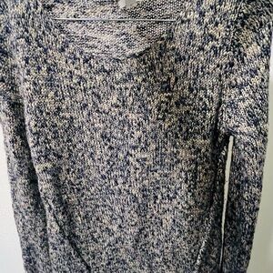 BP Blue and Cream Knit Sweater